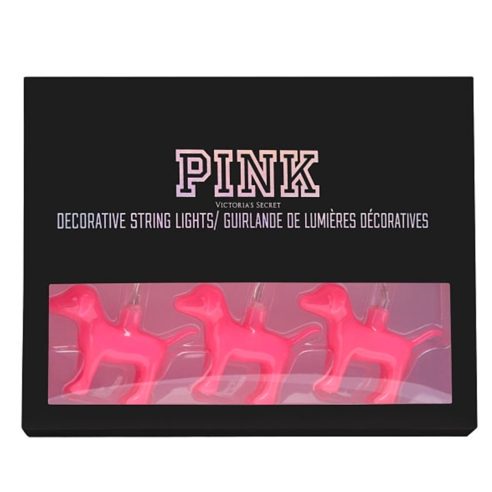 NWT VS PINK RARE HTF Decorative String Lights